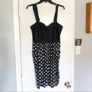 Anthropologie Dress with Cute Circle Design